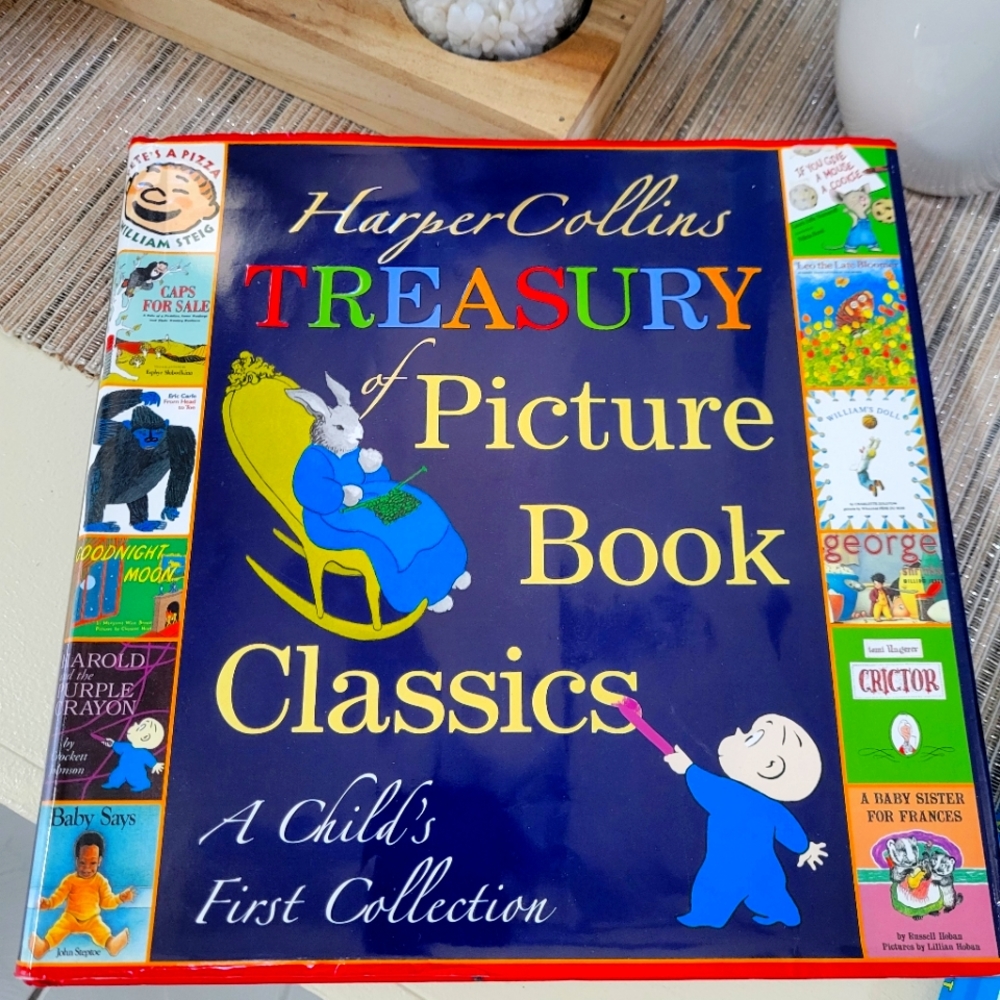 Harper Collins Child's First Collection and a Dr. Seuss book